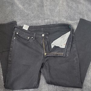 Levi's Black Straight Jeans Classic Style